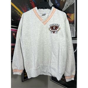Vintage 90s Midwest Embroidery Indiana Hoosiers Sweater